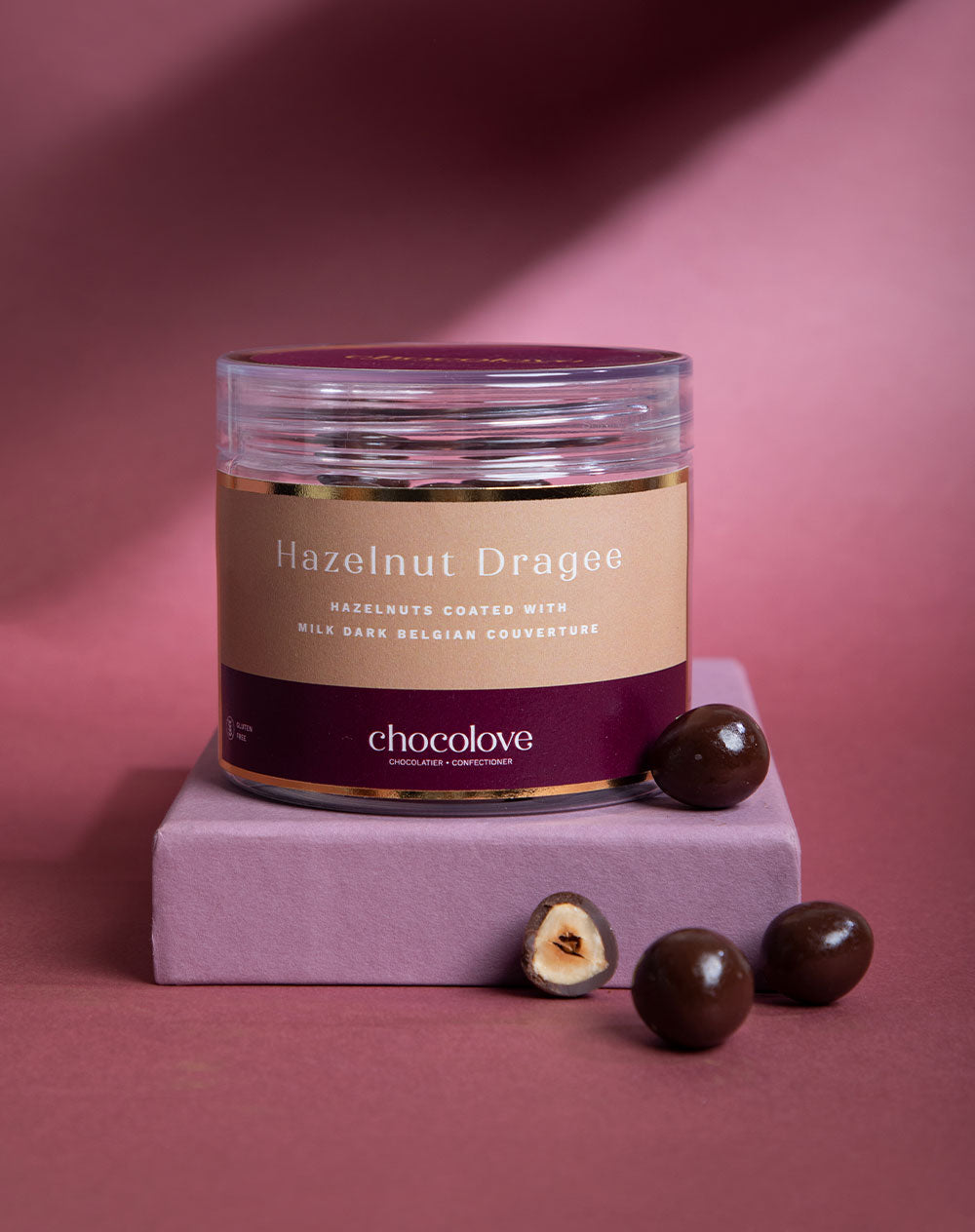 Chocolove Hazelnut Dragees