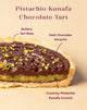 Pistachio Kunafa Chocolate Tart